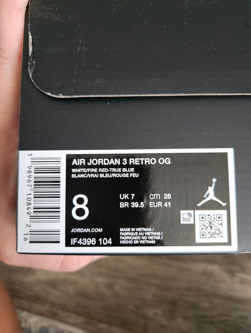 Jordan new box